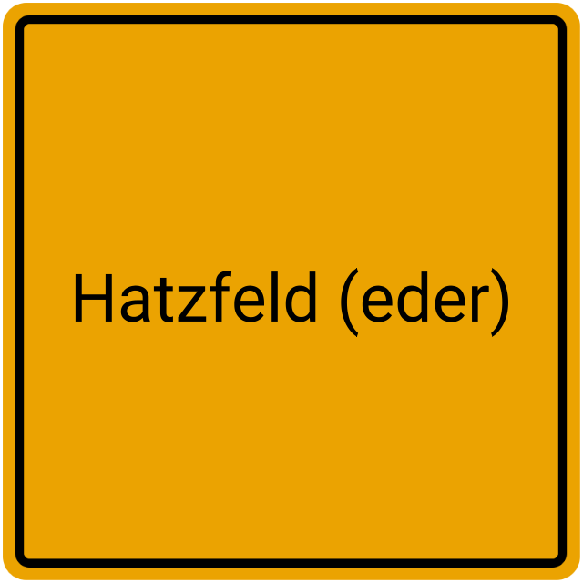 Meldebestätigung Hatzfeld (Eder)